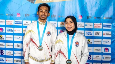 Indonesia Raih Medali di Kejuaraan Panjat Tebing Dunia